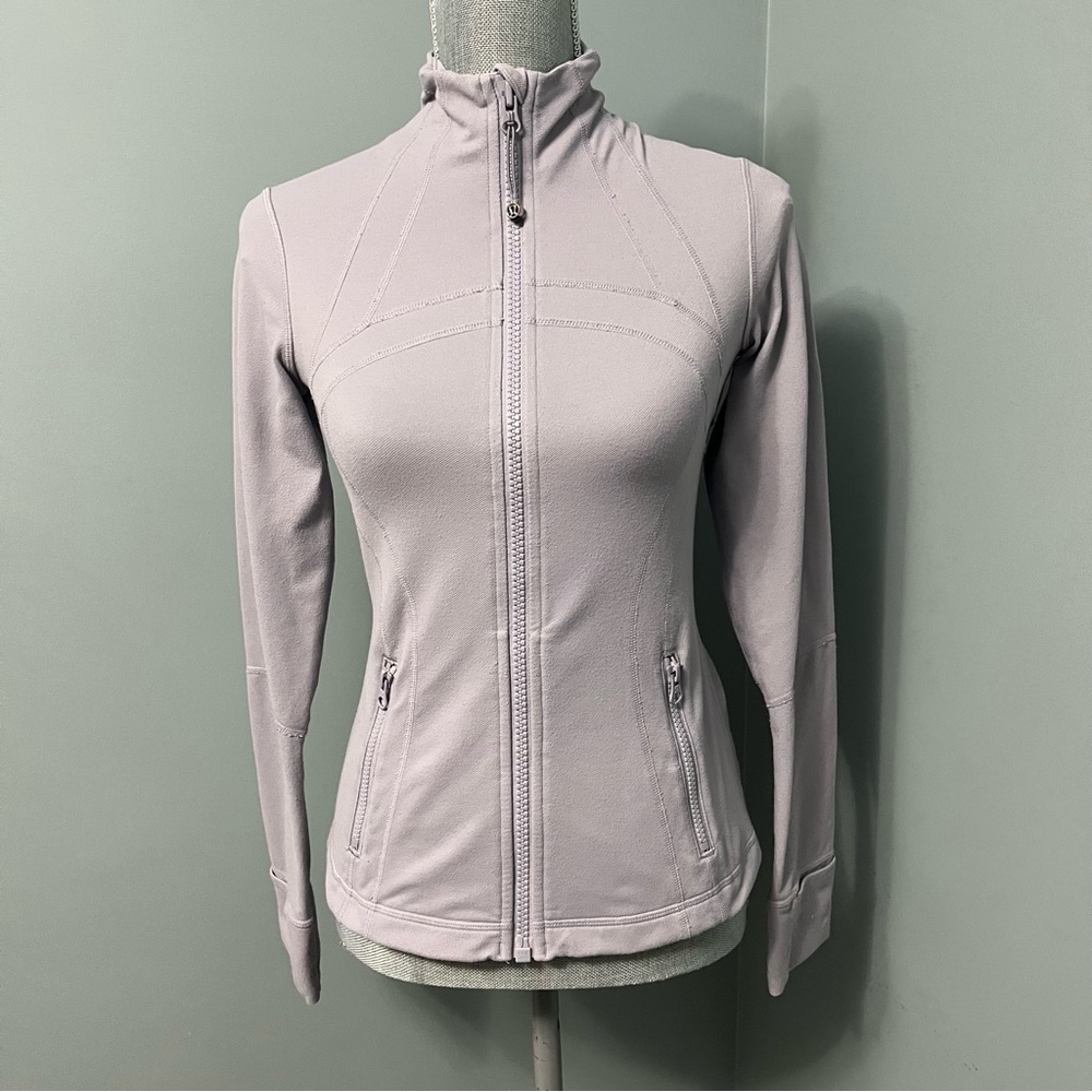 lululemon athletica Light Gray Utility Jacket